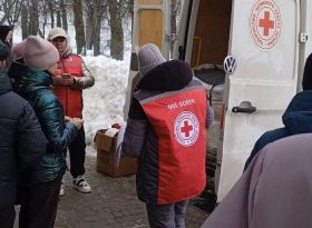 Гуманітарна підтримка для евакуйованих жителів 5-кілометрової зони