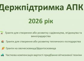 Інформаційні матеріали щодо грантових можливостей