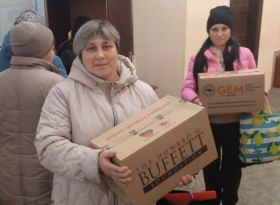 Гуманітарна підтримка для евакуйованих жителів 5-кілометрової зони